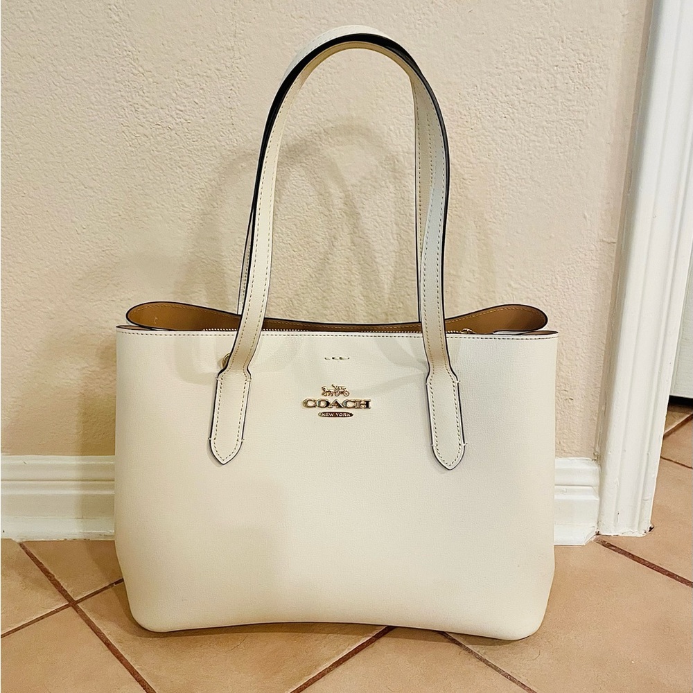 Leather Coach bag